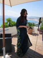 Aishwarya Rai Bachchan is wearing Roberto Cavalli Kaftan and the shoes are Giuseppe Zanotti at the Media Call Day 2 at Cannes Film Festival on 23rd May 2012 (3).jpg